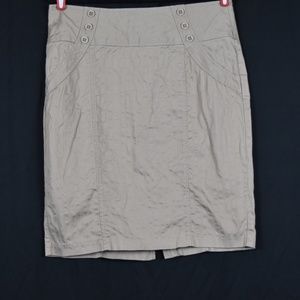 My Michelle Size 11 Khaki Color Short Skirt